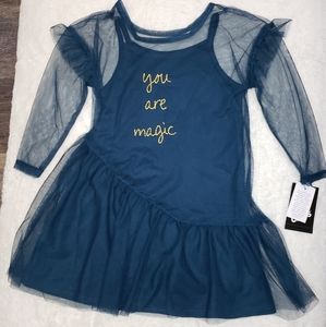 Tank Dress with overlay size 3T
